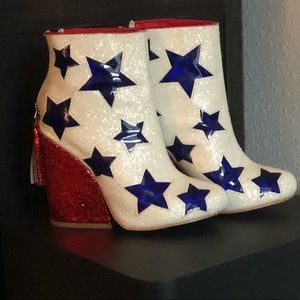 YRU jem booties (patriotic)